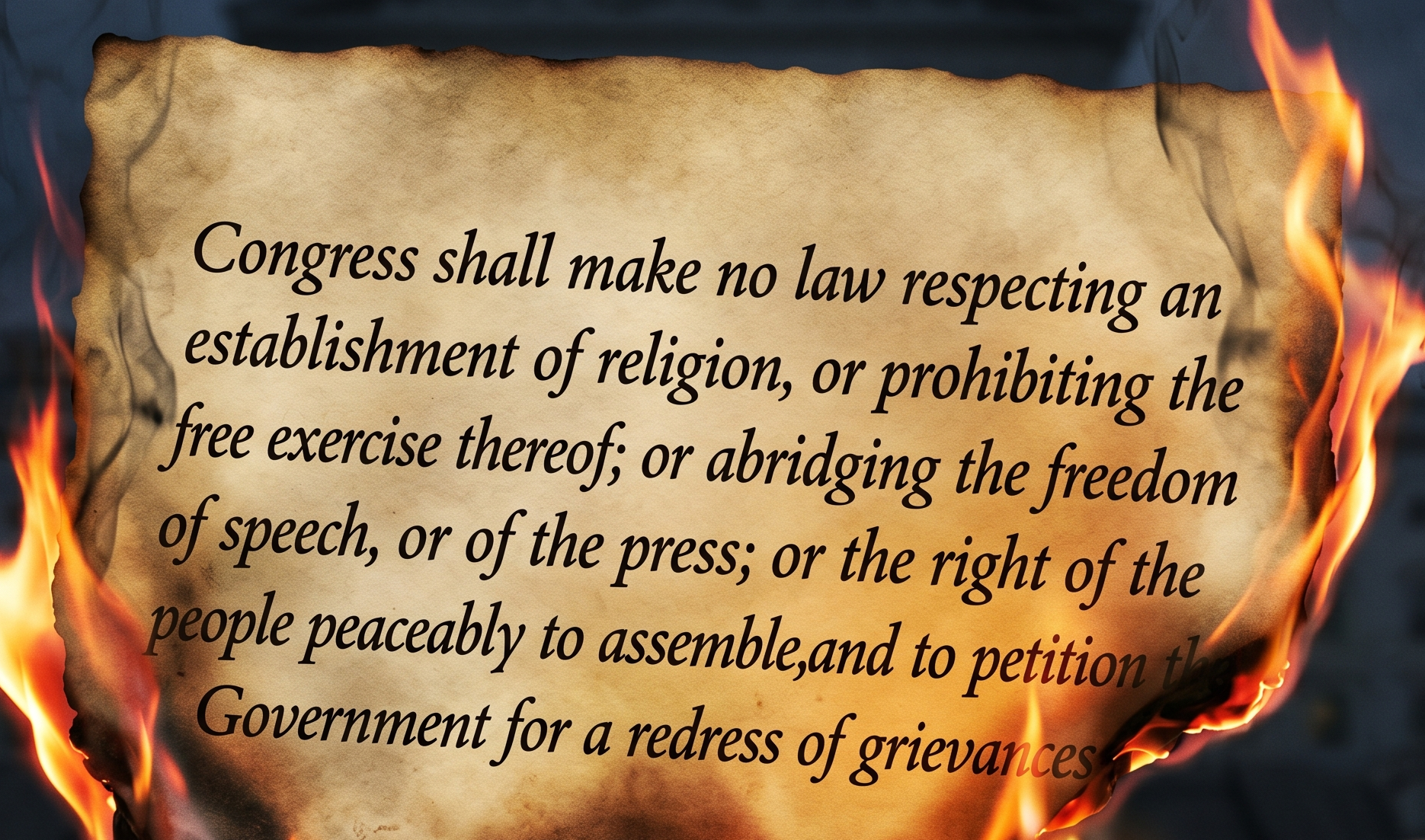 Destroying the First Amendment